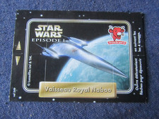 ANCIENNE CARTE STAR WARS LA VACHE QUI RIT VAISSEAU ROYAL NABOO