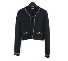 CHANEL Blazer en tweed avec