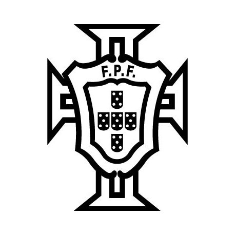 Autocollant portugal fpf logo - autocollant,