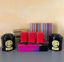 Lot  de 8 Boîtes  métalliques de marque , vides