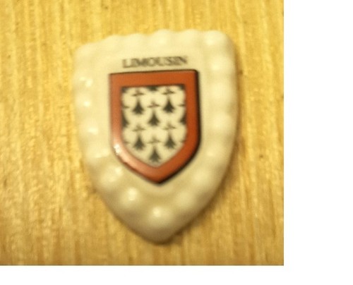 Fève clamecy blason limousin - clamecy,