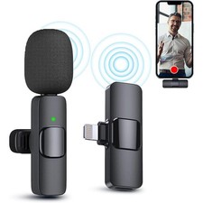Micro Cravate sans Fils pour iOSMini Microphone Plug-Play ProfessionnelMini M...