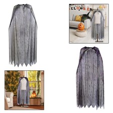 Cape de sorcière d'Halloween, cape gothique pour fête sur scène,