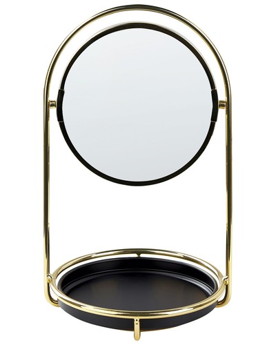 Miroir table doré - table, en