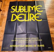 SUBLIME DÉLIRE  Affiche