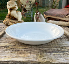 Petit plat creux - Luneville - Faïence blanche, XIXème - Terre de Fer