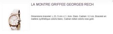 SUPERBE MONTRE GEORGES RECH -