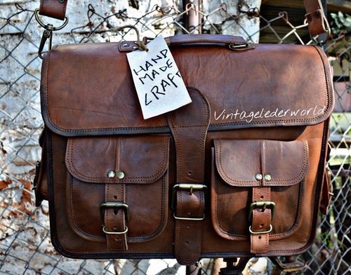 Homme cuir vintage bureau - cuir,