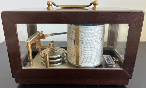 Vtg maxant marine barograph - maxant,
