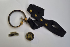 Insigne macarons jugulaire bandeau de casquette SNCF