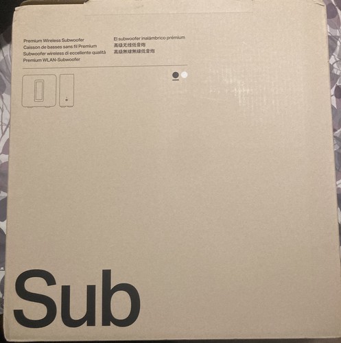 New sonos sub 3rd gen - 3rd,