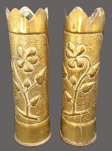 Paire vases douille - paire, en