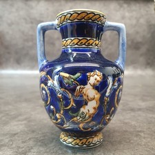 Petit vase gien décor