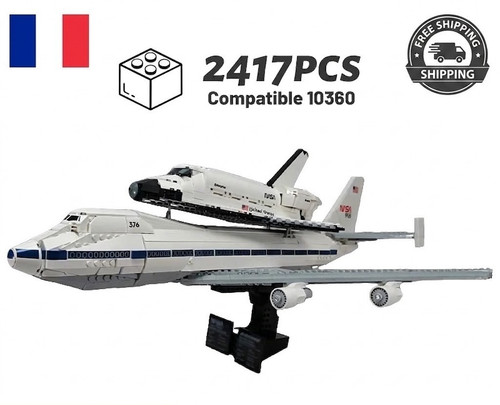 Avion navette spatiale 2417pcs - avion,