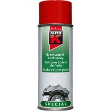Bombe de peinture rouge
