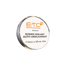 EuroTechnoCom MCO8507 - Ruban isolant auto-amalgamant 0.5mm x 25mm x 10m
