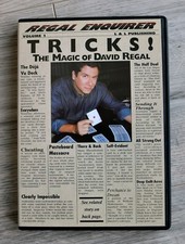 3 DVD de MAGIE : THE MAGIC of David REGAL Vol.1, 2 & 3 (2001)