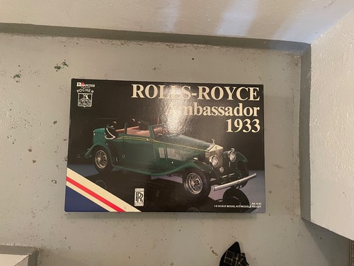 Maquette ancienne rolls royce - rolls,