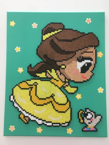 Pixel art perles - art, a