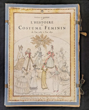 Histoire du costume féminin - P.L. de Giafferi - 1920 - planches couleurs - mode