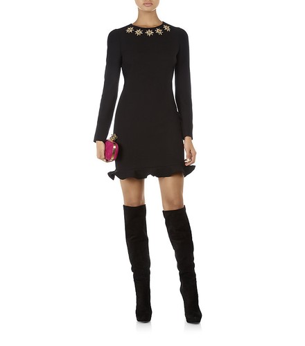 Alexander mcqueen jewel neck - alexander,