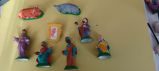creche santons plastique  8-10 cm