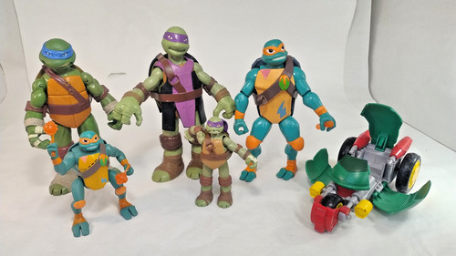 Lot figurines tortues ninja - figurines,