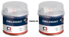 Gelcoat Filler Stuc Blanc Composants Emballage De 200 Gr Pack 2PEZZI