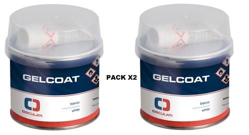 Gelcoat filler stucco blanc - gelcoat,