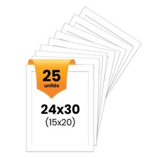 25 passe-partout - Blanc -