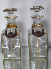 2 Anciennes Carafes BACCARAT?  cave à liqueur, Whisky