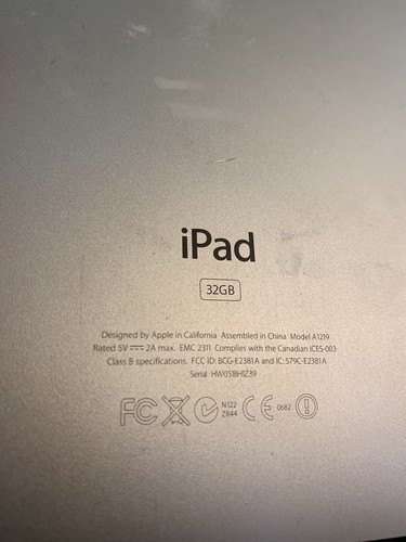 Apple ipad 1st - apple,