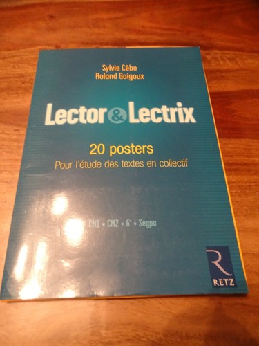 Manuel scolaire lector lectrix - lector,