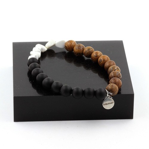Bracelet howlite des - des, +