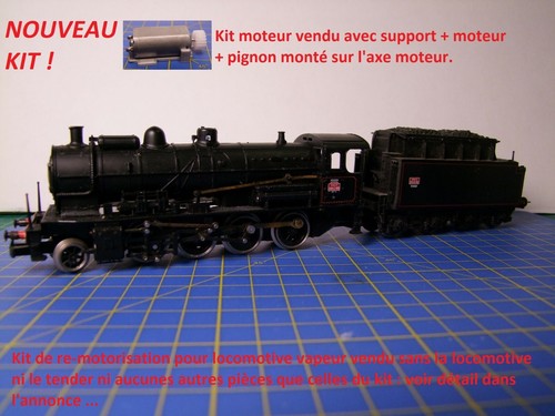 Kit motorisation locomotive - motorisation, à