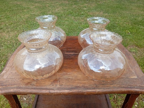 Anciens globes appliques en - 4,