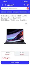 Assis Zenbook Pro 14 Duo Oled
