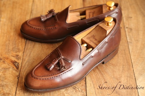 Mocassins cuir marron - en,