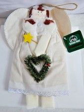 New Flat Soft Christmas Tree Ornament Angel Hanging Decoration Wand Heart Wreath