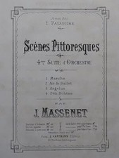 MASSENET Jules Scènes