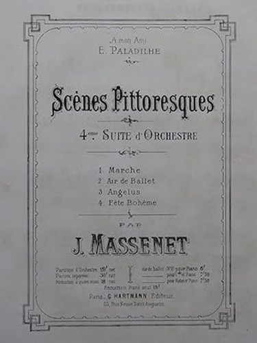 Massenet jules scènes - jules,