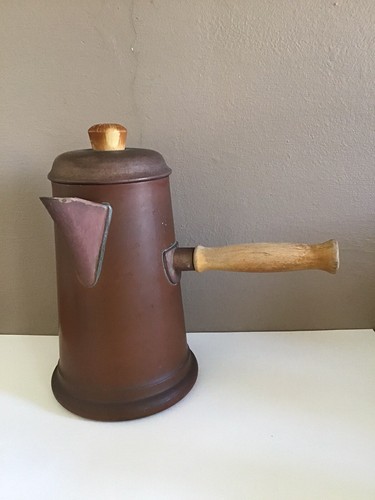 Ancienne cafetière cuivre - ancienne,