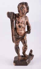 San Giovannino - Sculpture en bois - Polychrome - Italie du Nords - XVI