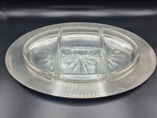 Chistofle Plateau Centre de table ,serviteur en metal argenté