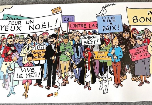 Large 180x29cm tintin - large,