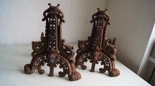 Ancienne paire chenets - ancienne,