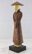 Geisha Figurine en Bois Env