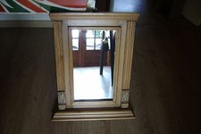 objet ancien ,rare ancien miroir scandinave de 1960 .vintage.