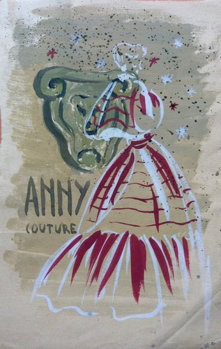 Petit dessin mode vintage - dessin,