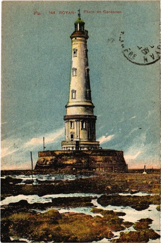 Cpa royan phare cordouan - cpa,